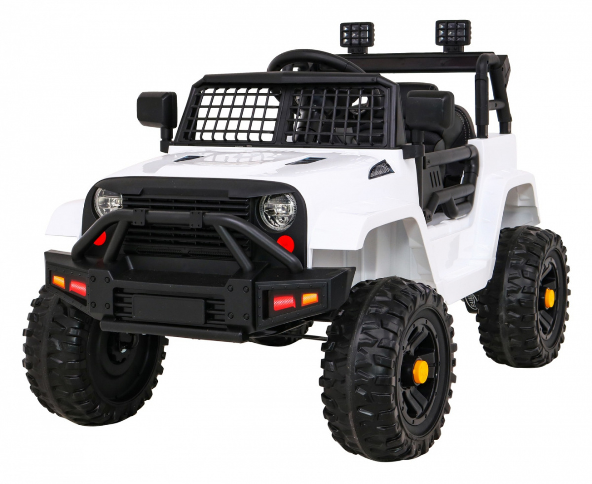 Ajoneuvo Jeep Dark Night valkoinen