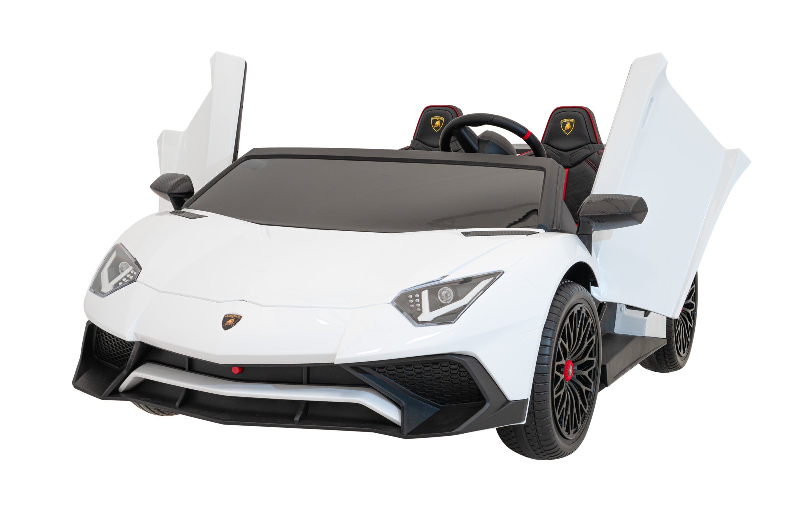 Sõiduk Lamborghini Aventador SV valge