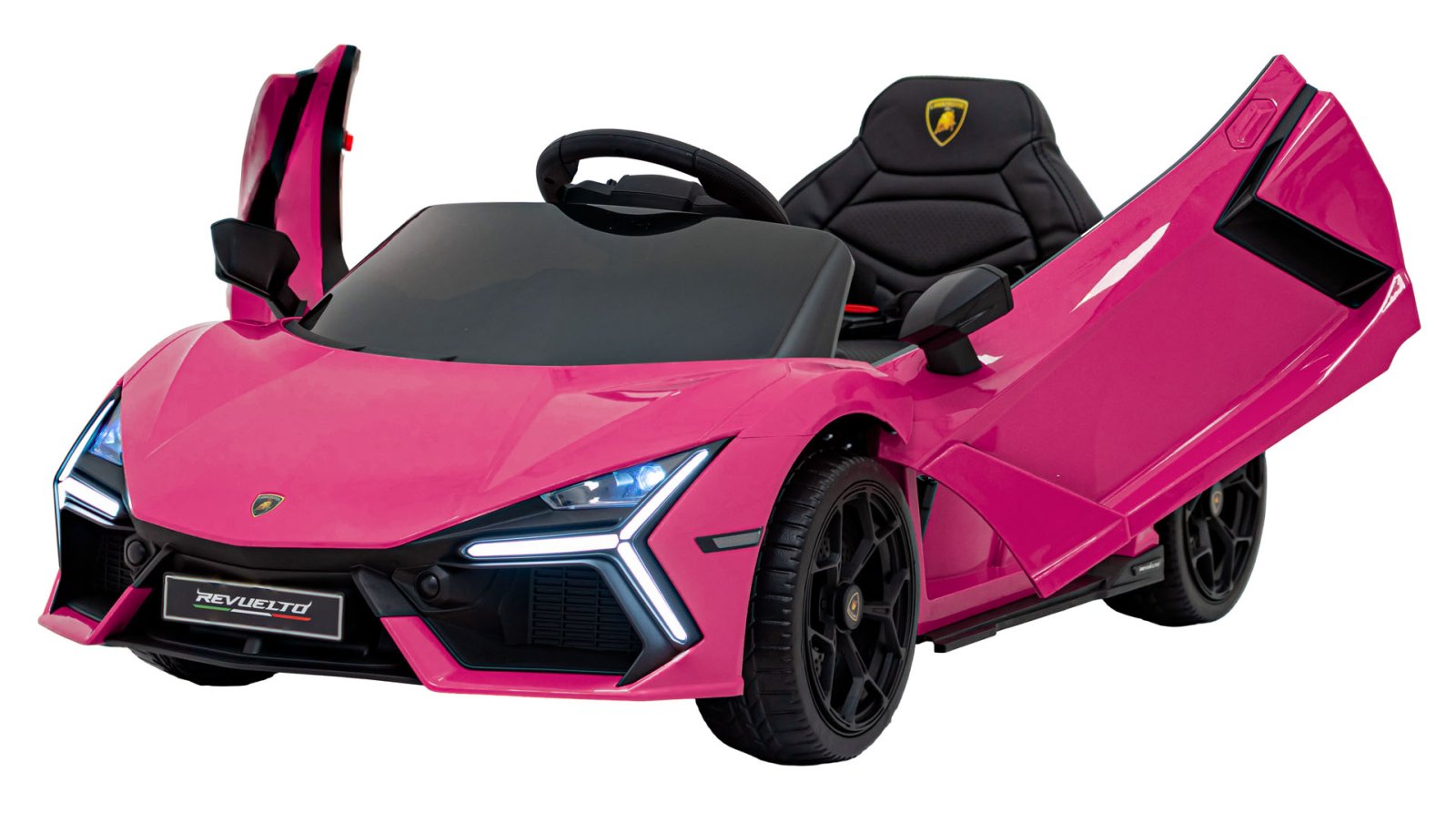 Sõiduk Lamborghini Revuelto roosa
