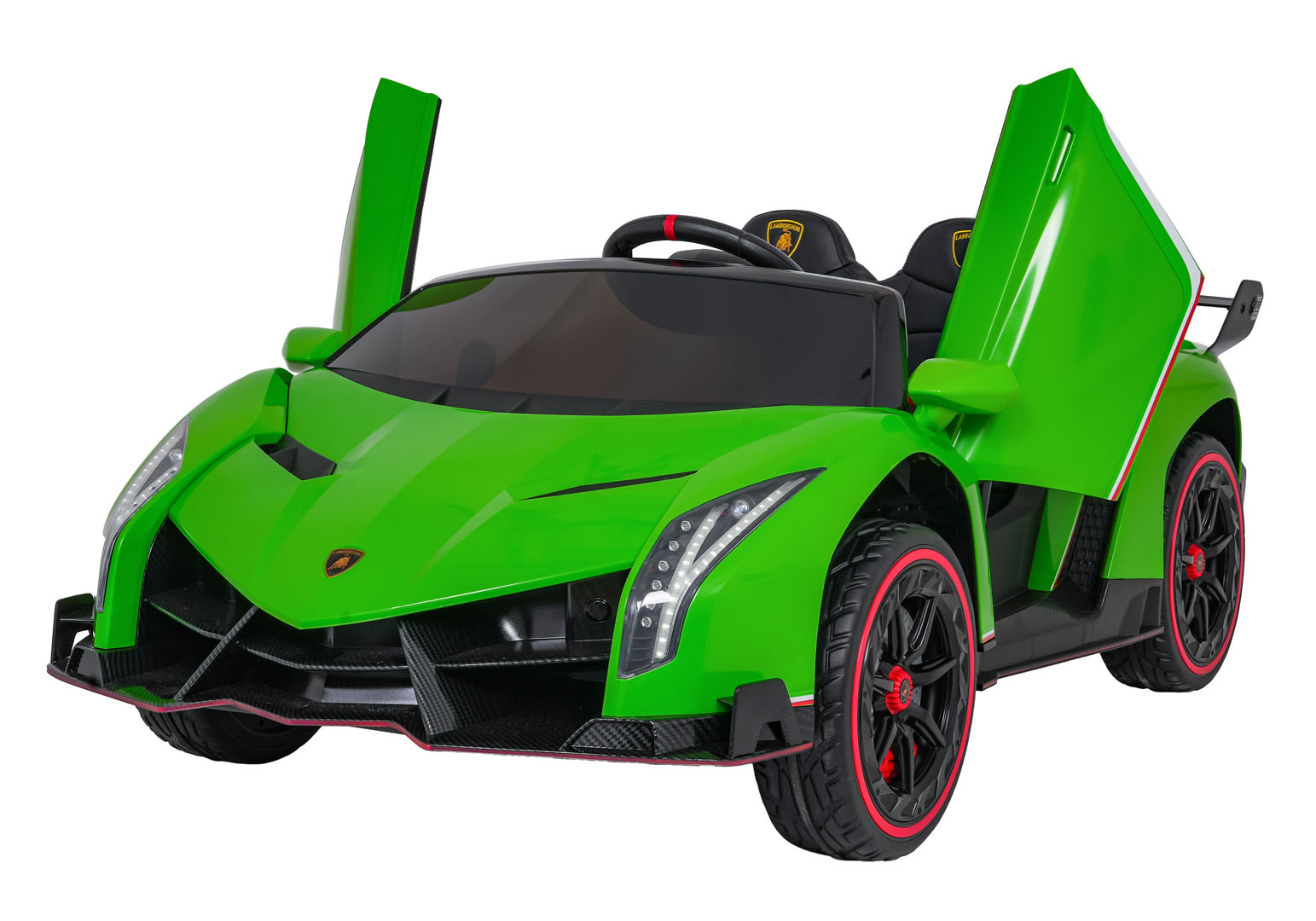 Sõiduk Lamborghini Veneno roheline