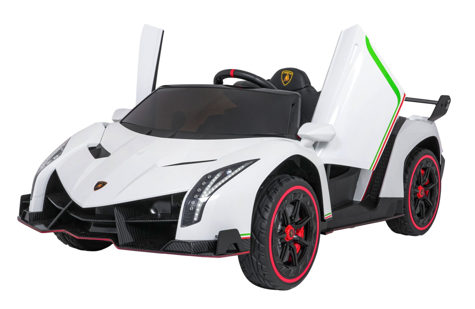 Ajoneuvo Lamborghini Veneno valkoinen
