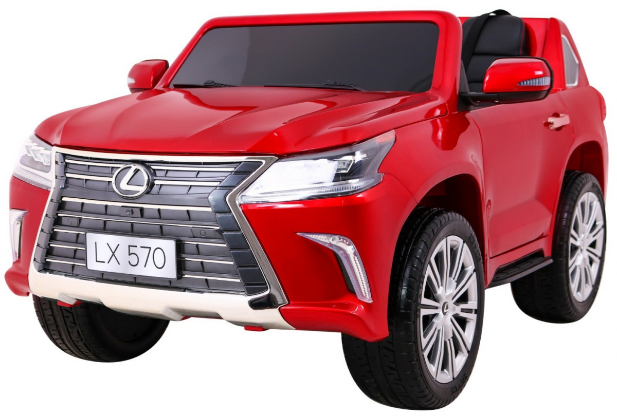 Vehicle Lexus LX570 Painted Red