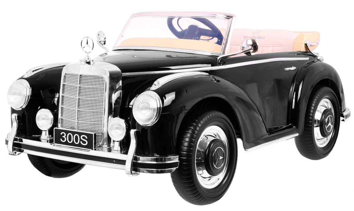 Sõiduk Mercedes Benz 300S RETRO Must Lakitud