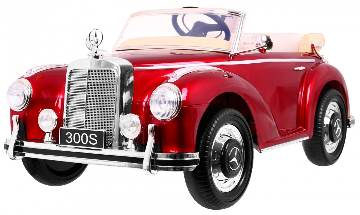 Ajoneuvo Mercedes Benz 300S RETRO Punainen Lakattu