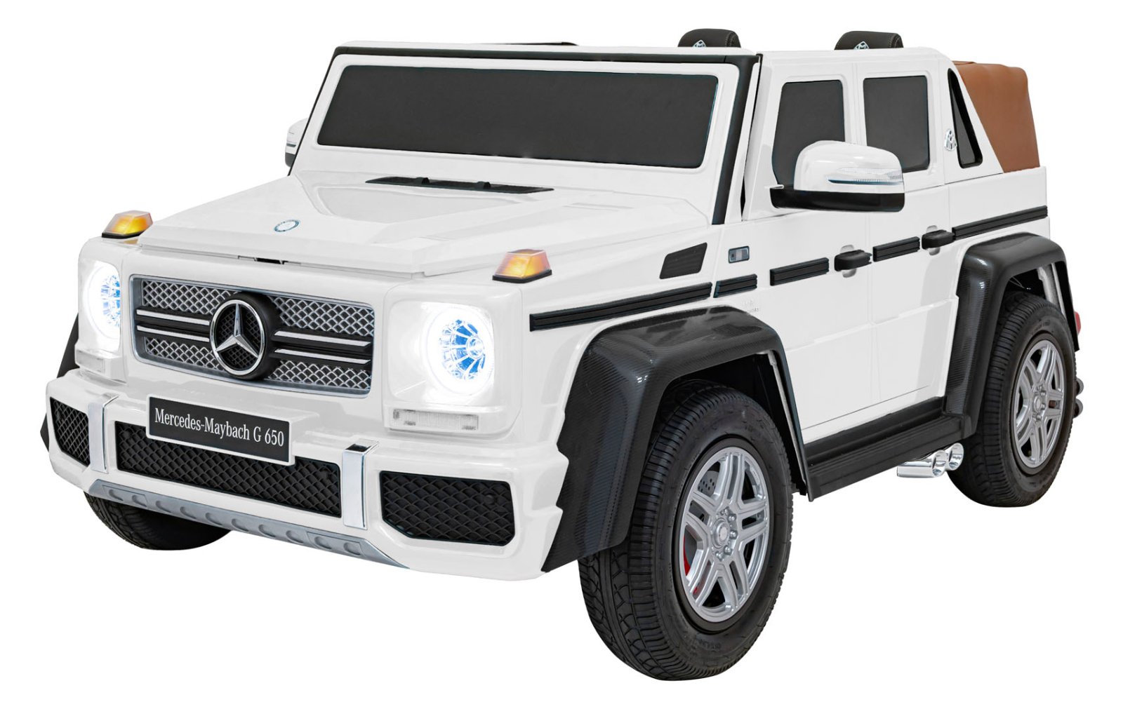 Ajoneuvo Mercedes Benz MAYBACH G650 valkoinen