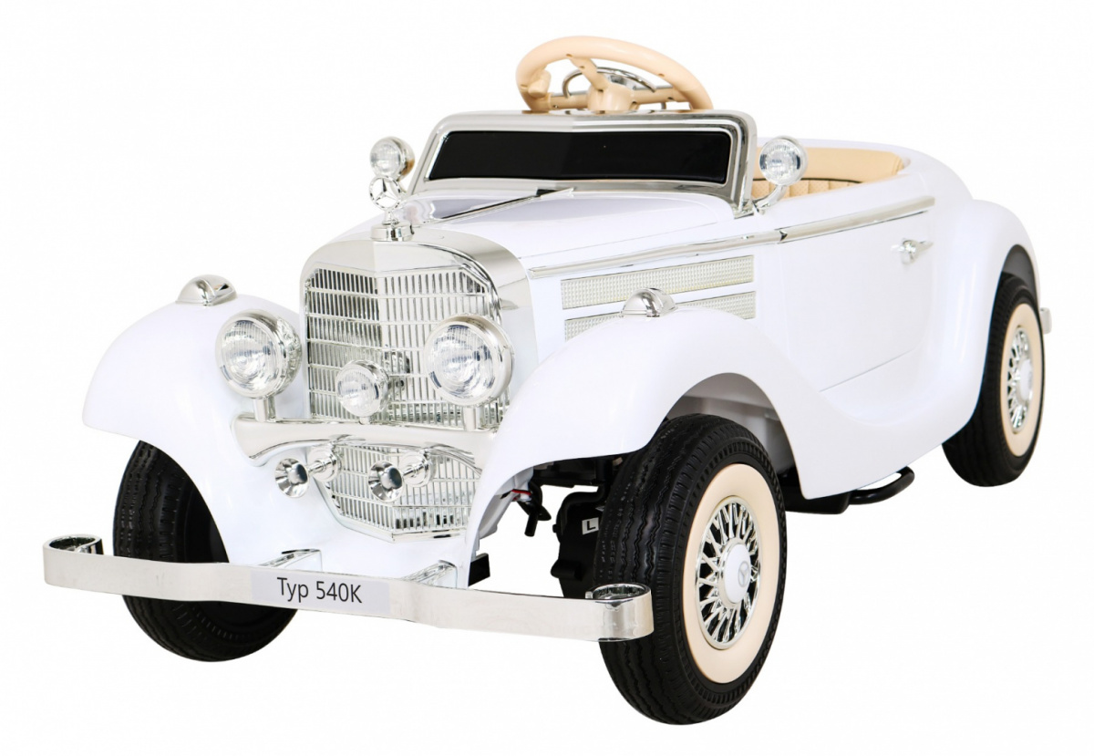 Vehicle Mercedes Benz Retro Type 540A White