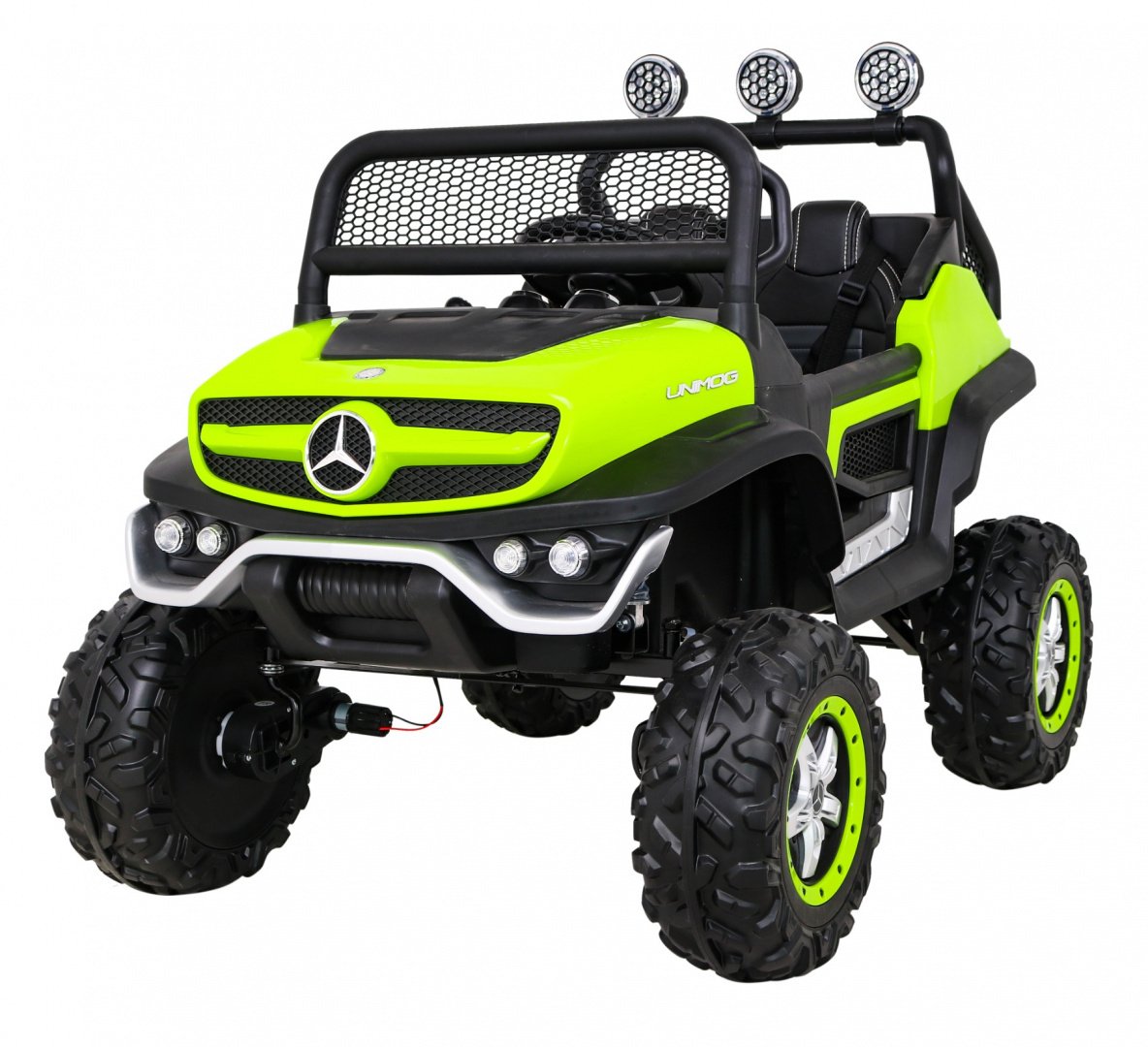 Ajoneuvo Mercedes BENZ UNIMOG Vihreä