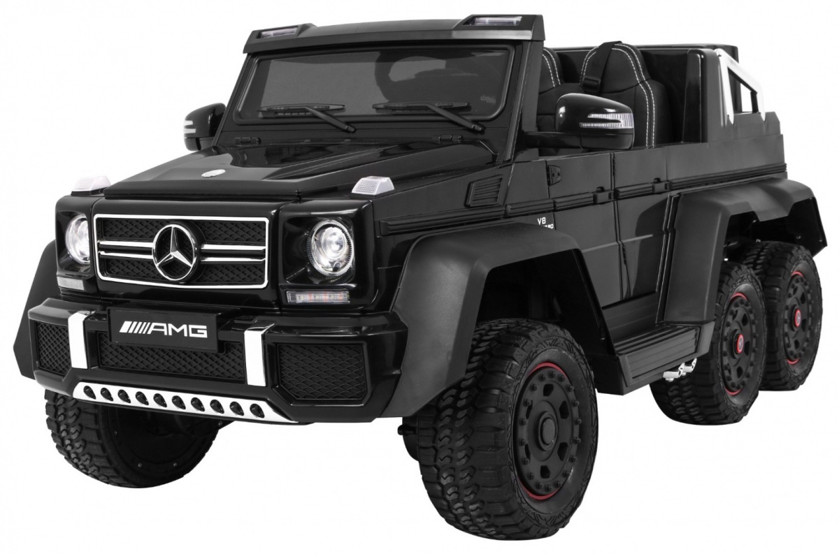Ajoneuvo Mercedes G63 6 x 6 Musta