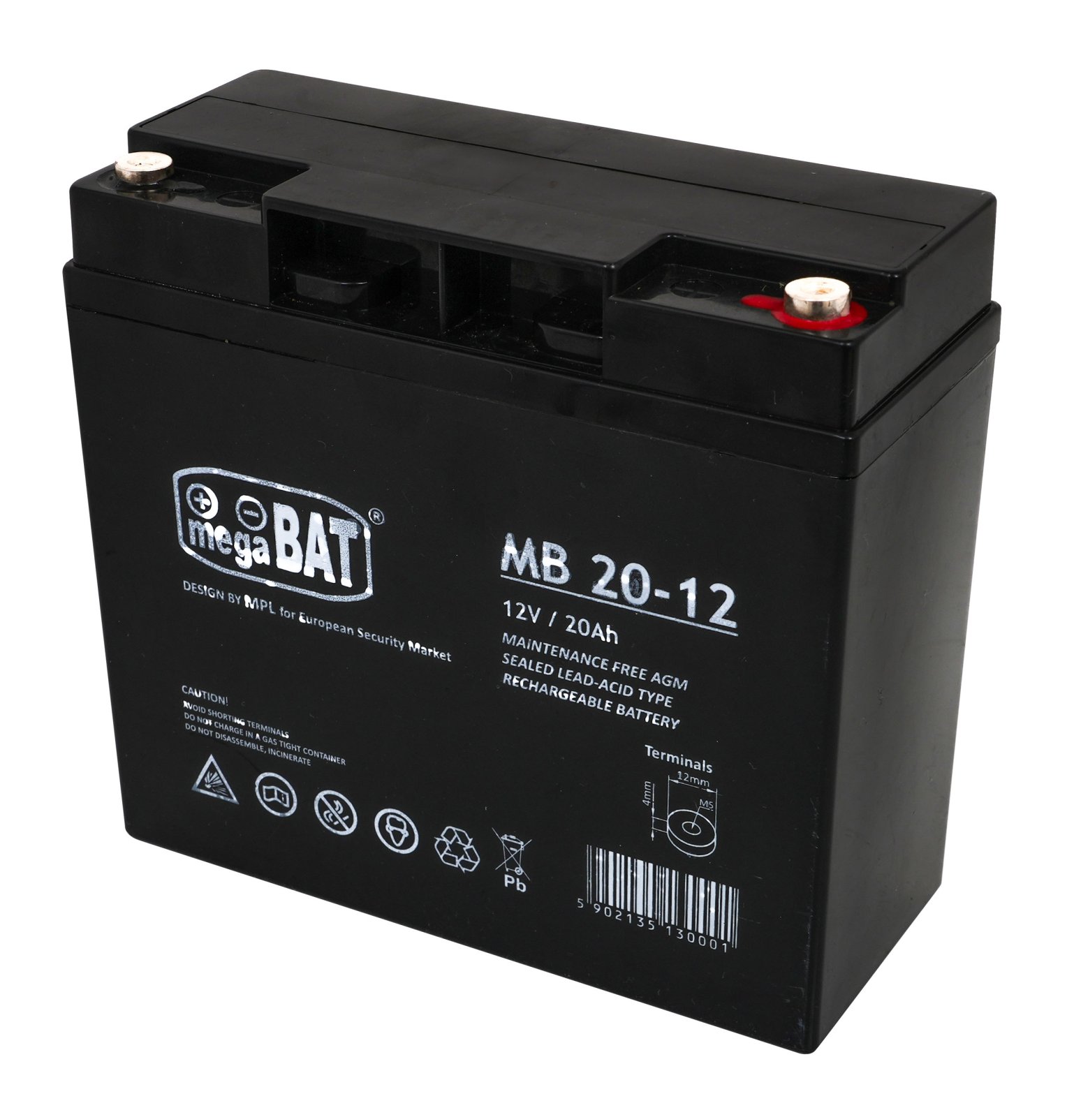 Sõiduki osad aku 12V/20AH