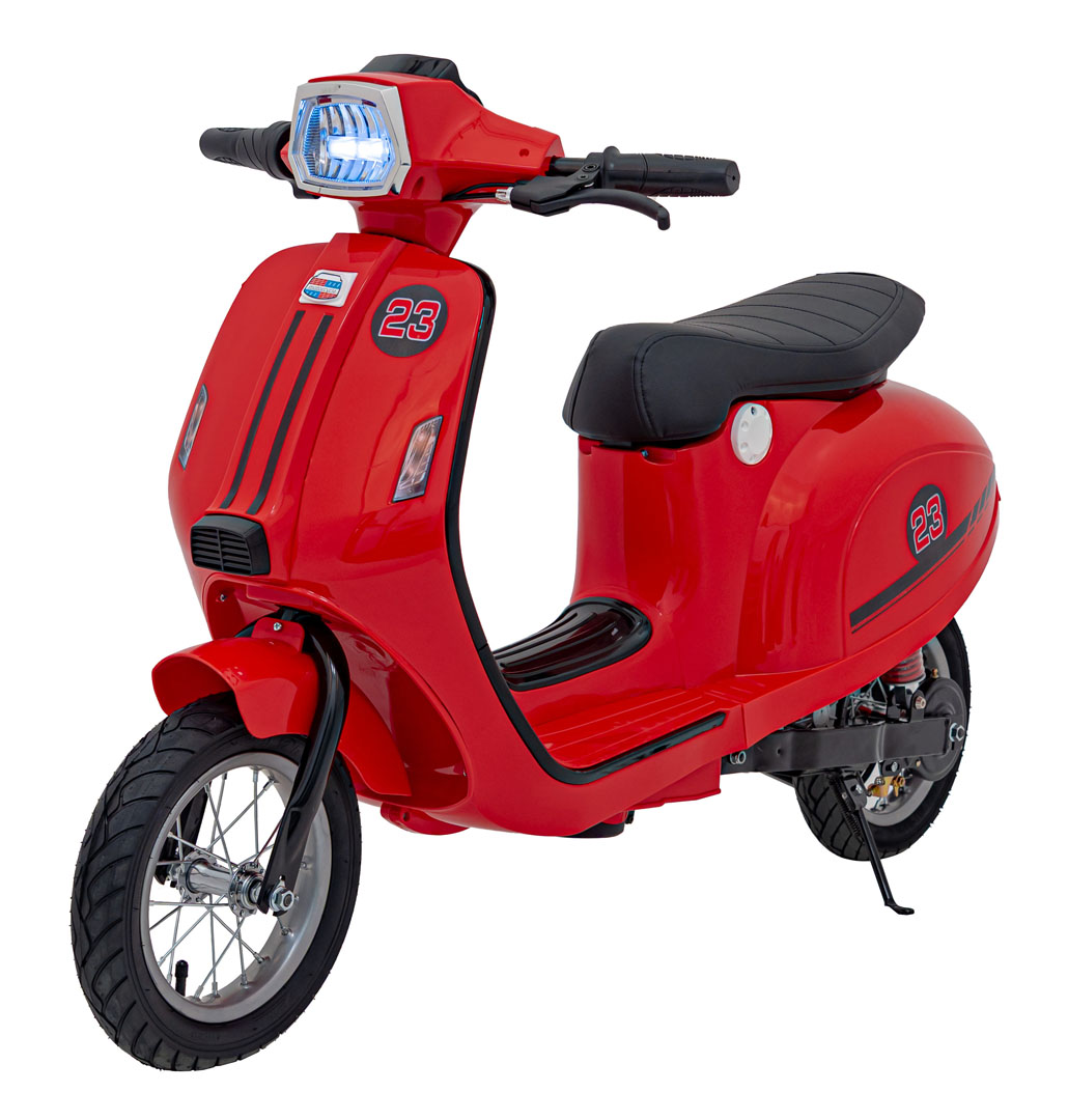 Sõiduk Scooter Retro 23 punane