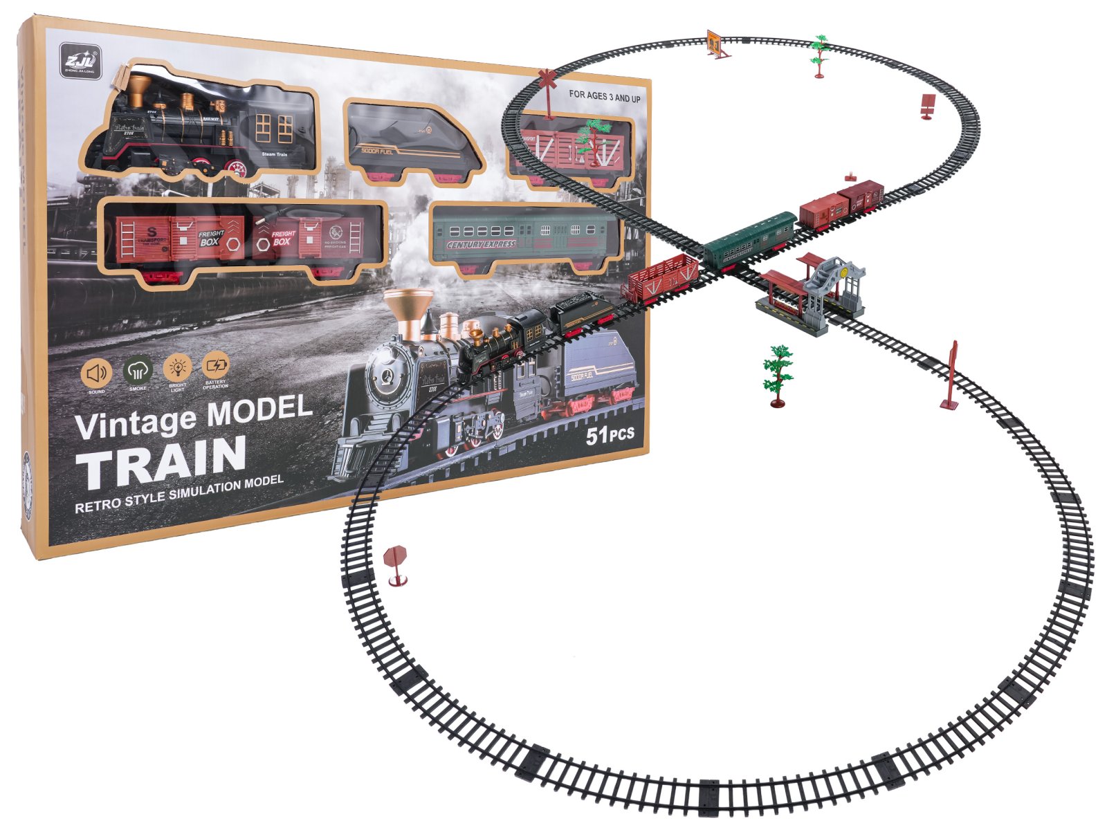 Vintage Smoke Train