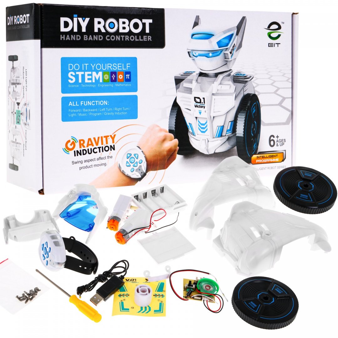 Käekellaga juhitav robot