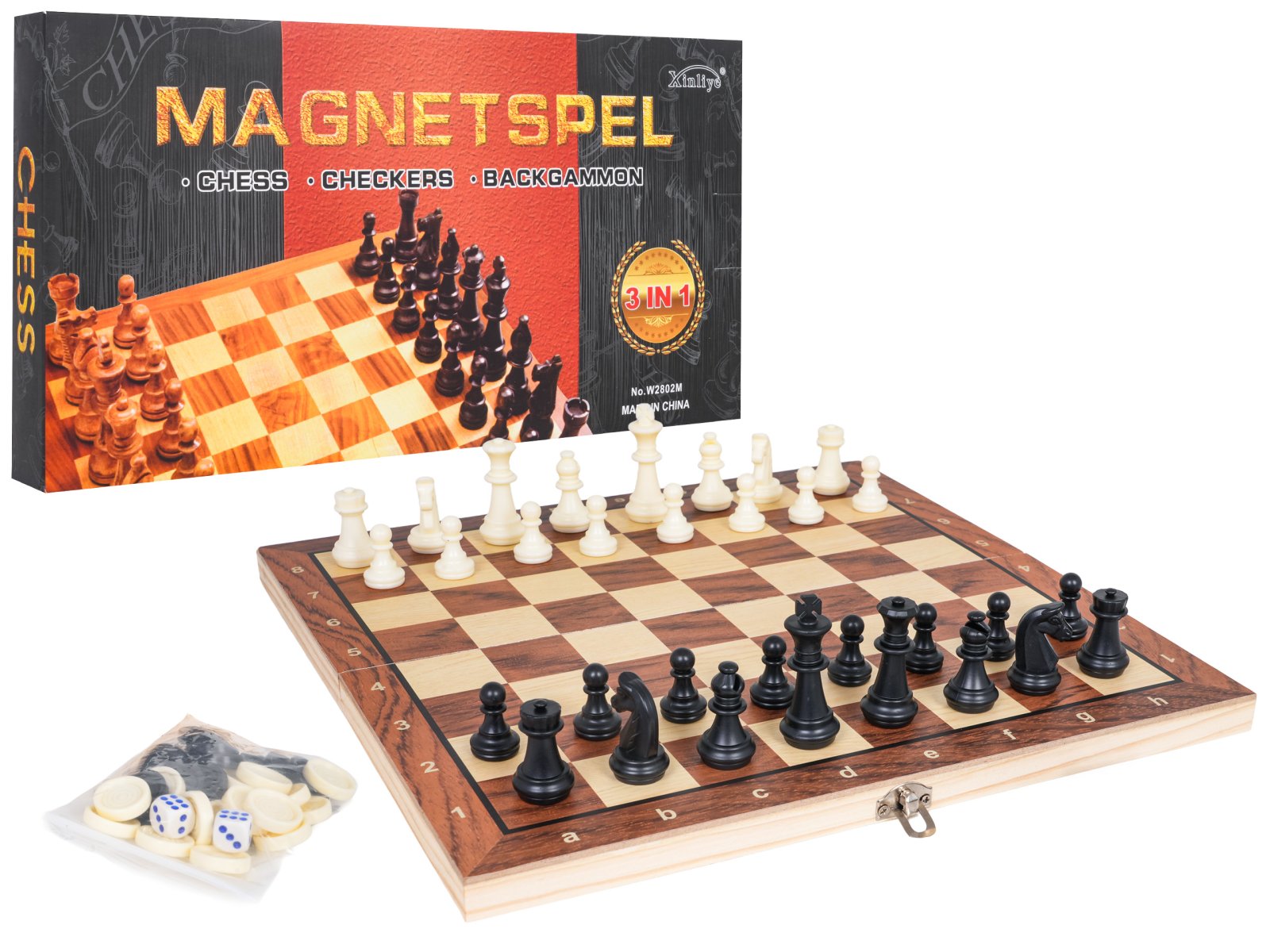 Puidust mängukomplekt 3-ühes