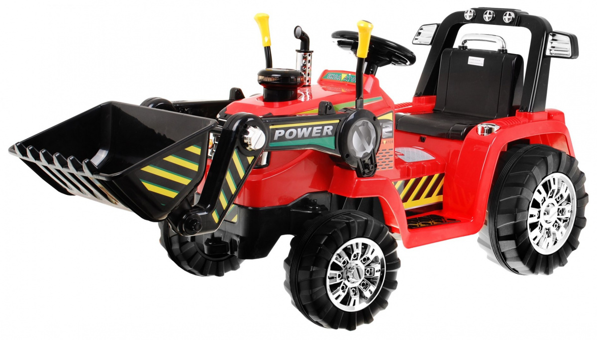 ZP1005 Ekskavaatortraktor 2 4G Punane