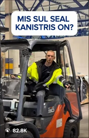 Mis sul seal kanistris on? — Tööstus & Logistika
