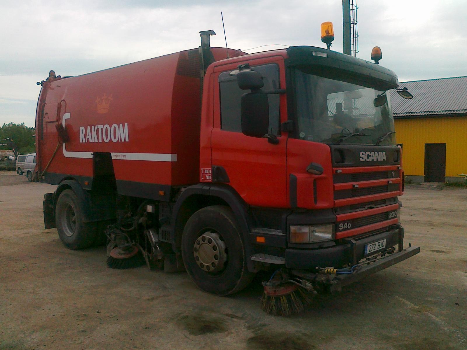Scania 94D 230 tänavapesumasin
